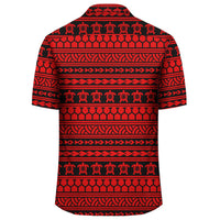 Polynesian Tattoo Tribal Red Hawaiian Shirt - Polynesian Pride
