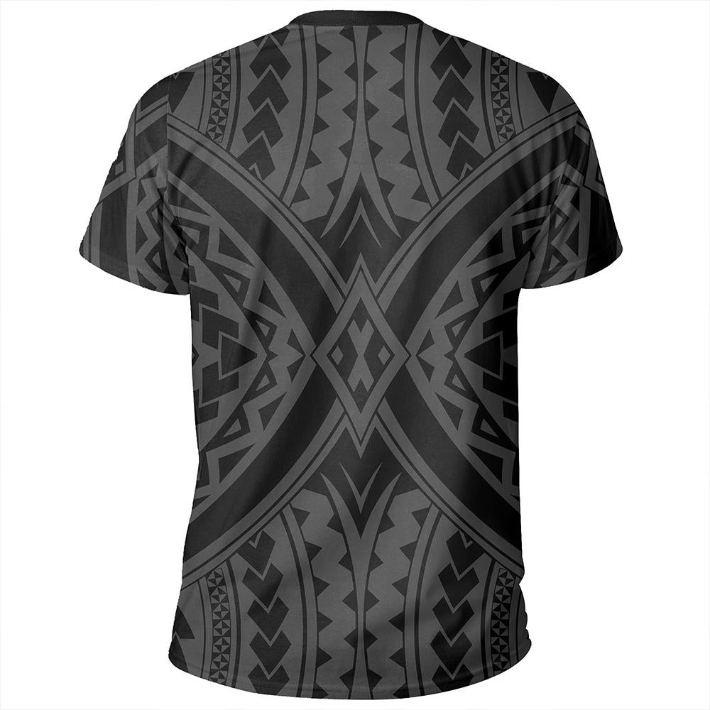 Polynesian Tradition Gray T Shirt - Polynesian Pride