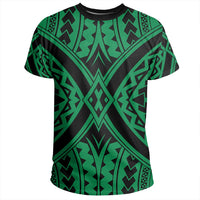 Polynesian Tradition Green T Shirt - Polynesian Pride