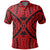 Unisex Polynesian Tradition Red Polo Shirt - Polynesian Pride