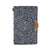 Hawaii Polynesian Culture Blue White Leather Notebook Leather Black - Polynesian Pride