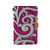 Hawaii Polynesian Maori Ethnic Ornament Pink Leather Notebook Leather Black - Polynesian Pride