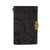 Hawaii Polynesian Maori Lauhala Gray Leather Notebook Leather Black - Polynesian Pride