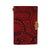 Hawaii Polynesian Maori Lauhala Red Leather Notebook Leather Black - Polynesian Pride