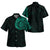 Polynesian Hawaiian Shirt - Polynesian Tattoo Style Version 2 Turquoise - Polynesian Pride