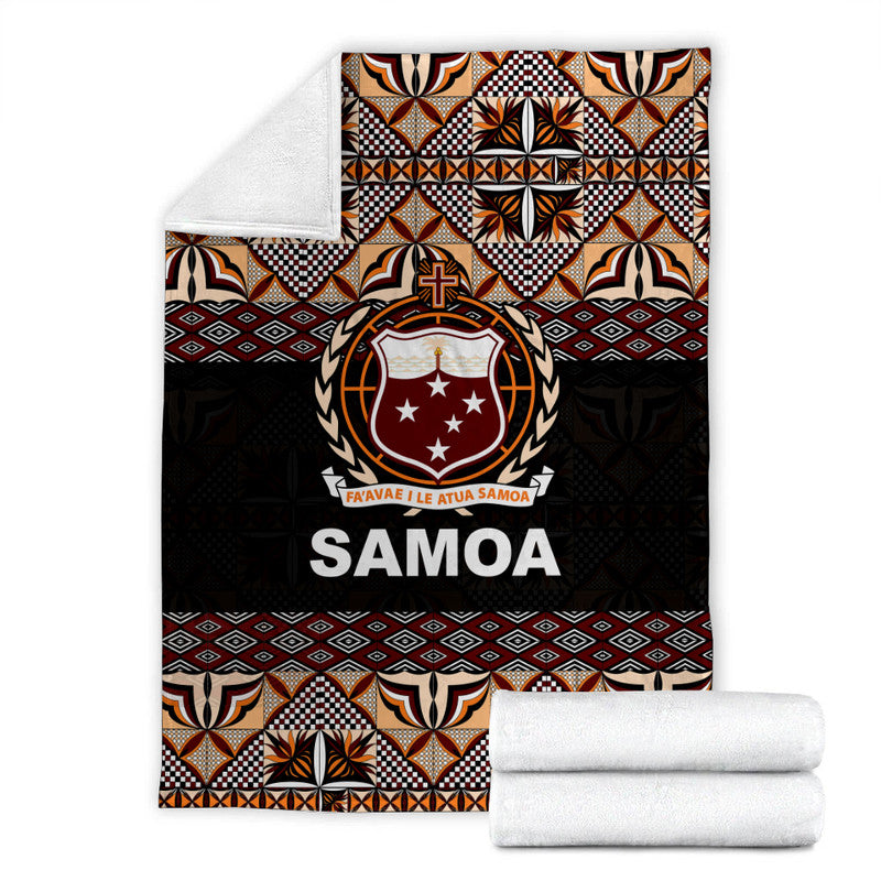 Samoa Premium Blanket Siapo Patterns LT6 - Polynesian Pride