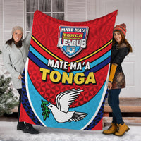 Tonga Mate Ma'a Rugby Premium Blanket Jersey LT6 - Polynesian Pride