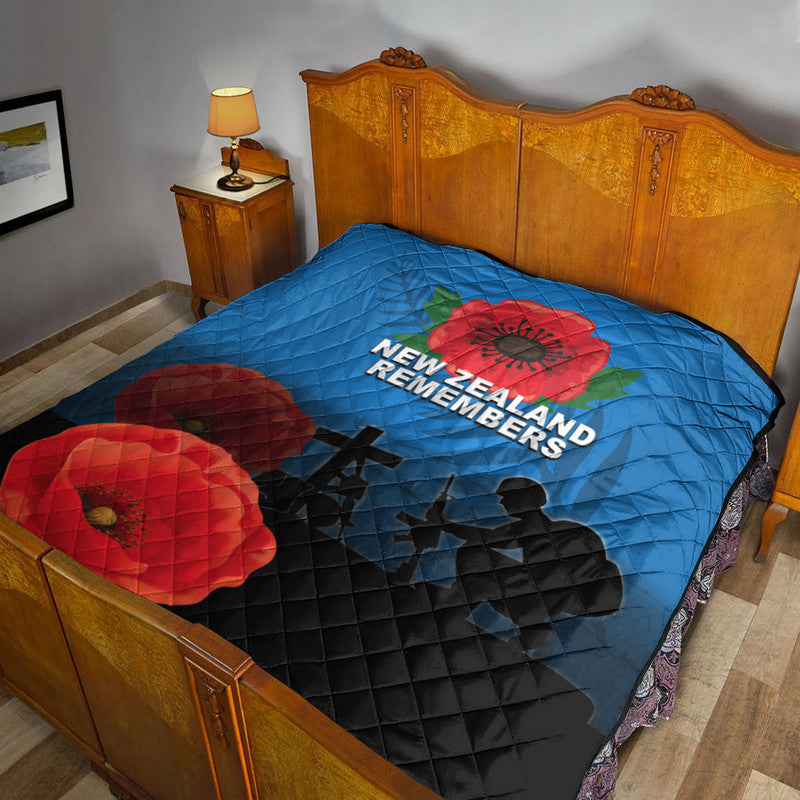 Anzac Day- New Zealand Remembers Premium Quilt LT6 - Polynesian Pride