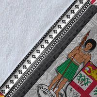 Fiji Premium Blanket Black Style No.1 LT6 - Polynesian Pride