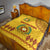 Tonga Vava'u High School Premium Quilt Simple Style - Yellow LT8 - Polynesian Pride