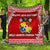 (MELE LEONITA ITAEHAU TUPOU) Tonga Coat Of Arms Premium Quilt Simplified Version - Red LT8 - Polynesian Pride