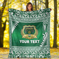 (Custom Personalised) Tonga Saineha High School Premium Blanket Simplified Version LT8 - Polynesian Pride