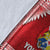 (Custom Personalised) Tonga Coat Of Arms Premium Blanket Simplified Version - Red LT8 - Polynesian Pride