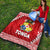 Tonga Coat Of Arms Premium Quilt Simplified Version - Red LT8 - Polynesian Pride