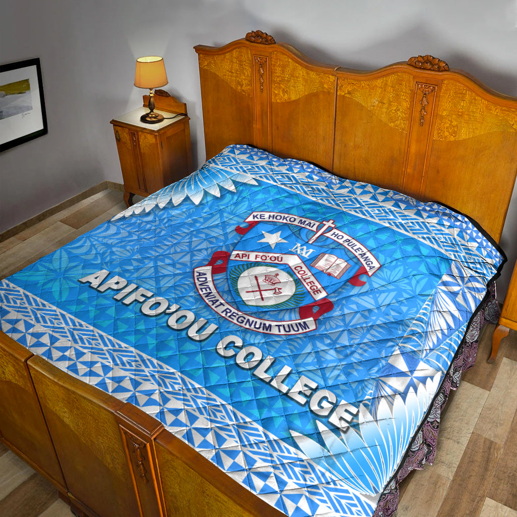 Tonga Apifo'ou College Premium Quilt Simplified Version LT8 - Polynesian Pride