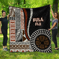 Bula Fiji Premium Quilt Masi Tapa Patterns Style LT6 Art - Polynesian Pride