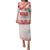 Personalised Tonga Atele College Puletaha Dress - White LT7 Women White - Polynesian Pride
