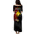 Papua New Guinea Independence Puletasi Dress PNG Kumuls - Tribal Crocodile LT7 - Polynesian Pride