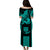 Kakau Hawaiian Polynesian Puletasi Dress Turquoise Green LT6 - Polynesian Pride