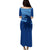 Fiji Puletasi Dress Blue Style LT6 - Polynesian Pride