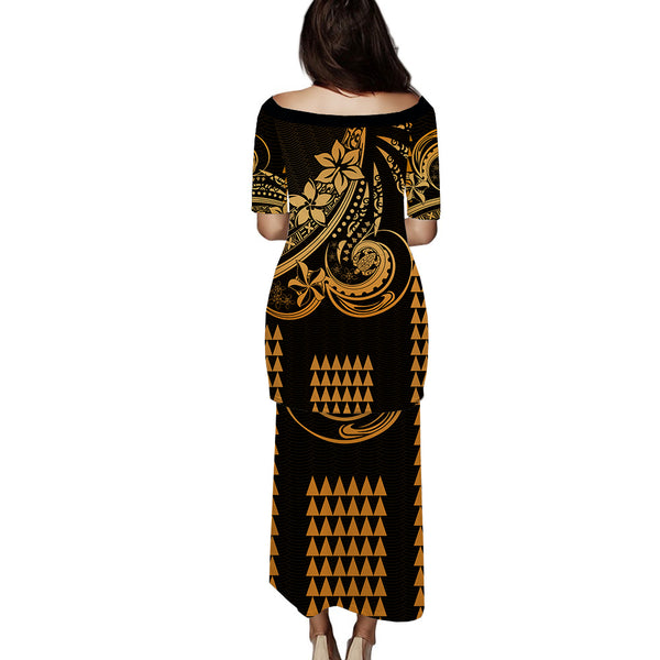 Palau Combo Puletasi And Shirt Kakau Style Turquoise main image 0