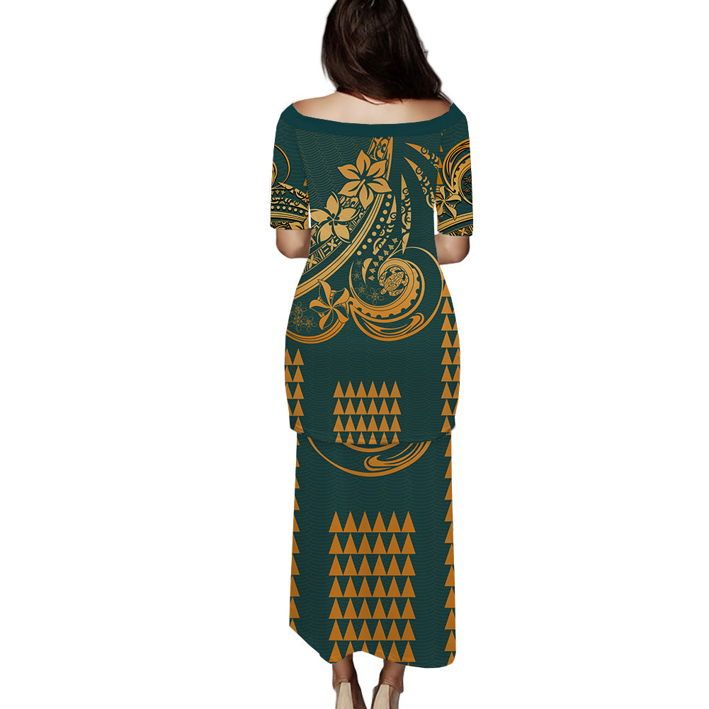 Kakau Hawaiian Polynesian Puletasi Dress LT6 - Polynesian Pride
