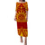 Rotuma Fiji Bula Puletasi Dress LT6 Women Red - Polynesian Pride