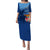 Fiji Puletasi Dress Blue Style LT6 Women Blue - Polynesian Pride