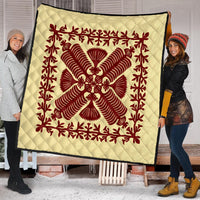 Hawaii Quilt - Queen Kapi'olani's Quilting Style Quilt - AH - Polynesian Pride