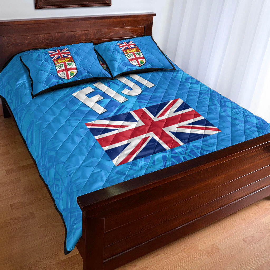 Fiji Day Quilt Bed Set Flag Vibes LT8 - Polynesian Pride