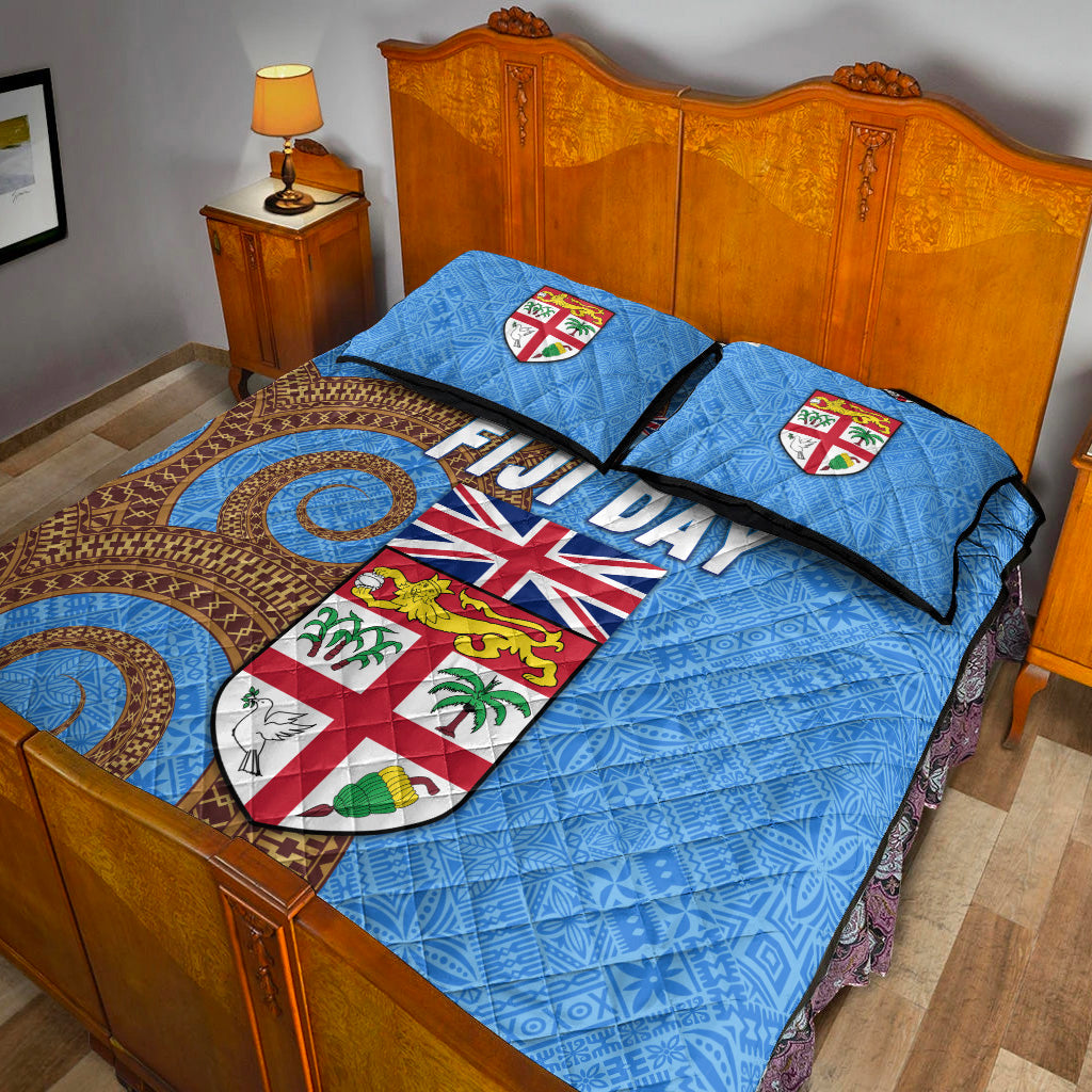 Fiji Day Quilt Bed Set Independence Anniversary Simple Style LT8 - Polynesian Pride