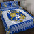 (Custom Personalised) Tonga Quilt Bed Set Blue Style LT6 Blue - Polynesian Pride
