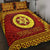 (Custom Personalised) Tonga High School Quilt Bed Set Simplified Version LT8 Maroon - Polynesian Pride