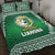 Tonga Liahona High School Quilt Bed Set Simplified Version LT8 Green - Polynesian Pride