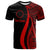 Cook Islands T Shirt Red Polynesian Tentacle Tribal Pattern Unisex Red - Polynesian Pride