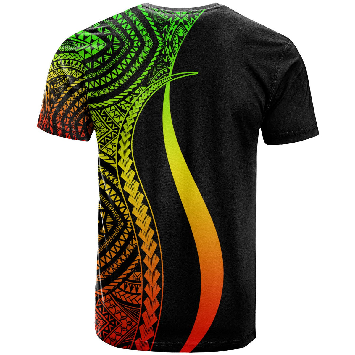 Micronesia T Shirt Reggae Micronesian Tentacle Tribal Pattern - Polynesian Pride