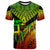 Fiji Custom T Shirt Reggae Polynesian Necklace and Lauhala Unisex Reggae - Polynesian Pride
