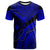 Chuuk T Shirt Royal Blue Polynesian Necklace and Lauhala Unisex Art - Polynesian Pride