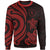 Chuuk Sweater - Red Tentacle Turtle Unisex Red - Polynesian Pride