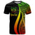 Fiji Custom T Shirt Reggae Polynesian Tentacle Tribal Pattern Crest Unisex Reggae - Polynesian Pride