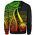 Federated States of Micronesia Sweatshirt - Reggae Polynesian Tentacle Tribal Pattern - Polynesian Pride