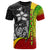 Samoa Polynesian Custom T Shirt Reggae Turtle with Hook Unisex Reggae - Polynesian Pride