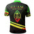 Guam Polo Shirt In My Heart Style Reggae Polynesian Patterns - Polynesian Pride