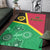 Vanuatu Area Rug Aboriginal Turtle Mix Sand Drawing LT13 - Polynesian Pride