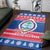Guam Christmas Area Rug Guaman Seal Polynesian Felis Pusgua LT14 - Polynesian Pride