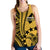 Cook Islands Aitutaki Polynesian Women Tank Top LT6 Yellow - Polynesian Pride