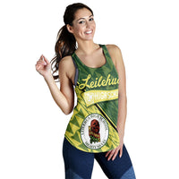 Hawaii Women's Racerback Tank - Leilehua High Racerback Tank - Energetic - AH - Polynesian Pride