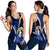 Northern Mariana Islands Women Tank Top Polynesian Style Blue Color LT6 - Polynesian Pride