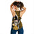 Northern Mariana Islands Women Tank Top Polynesian Style Gold Color LT6 - Polynesian Pride