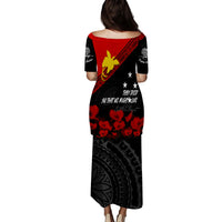 Papua New Guinea Puletasi Dress PNG Remembrance Day LT7 - Polynesian Pride